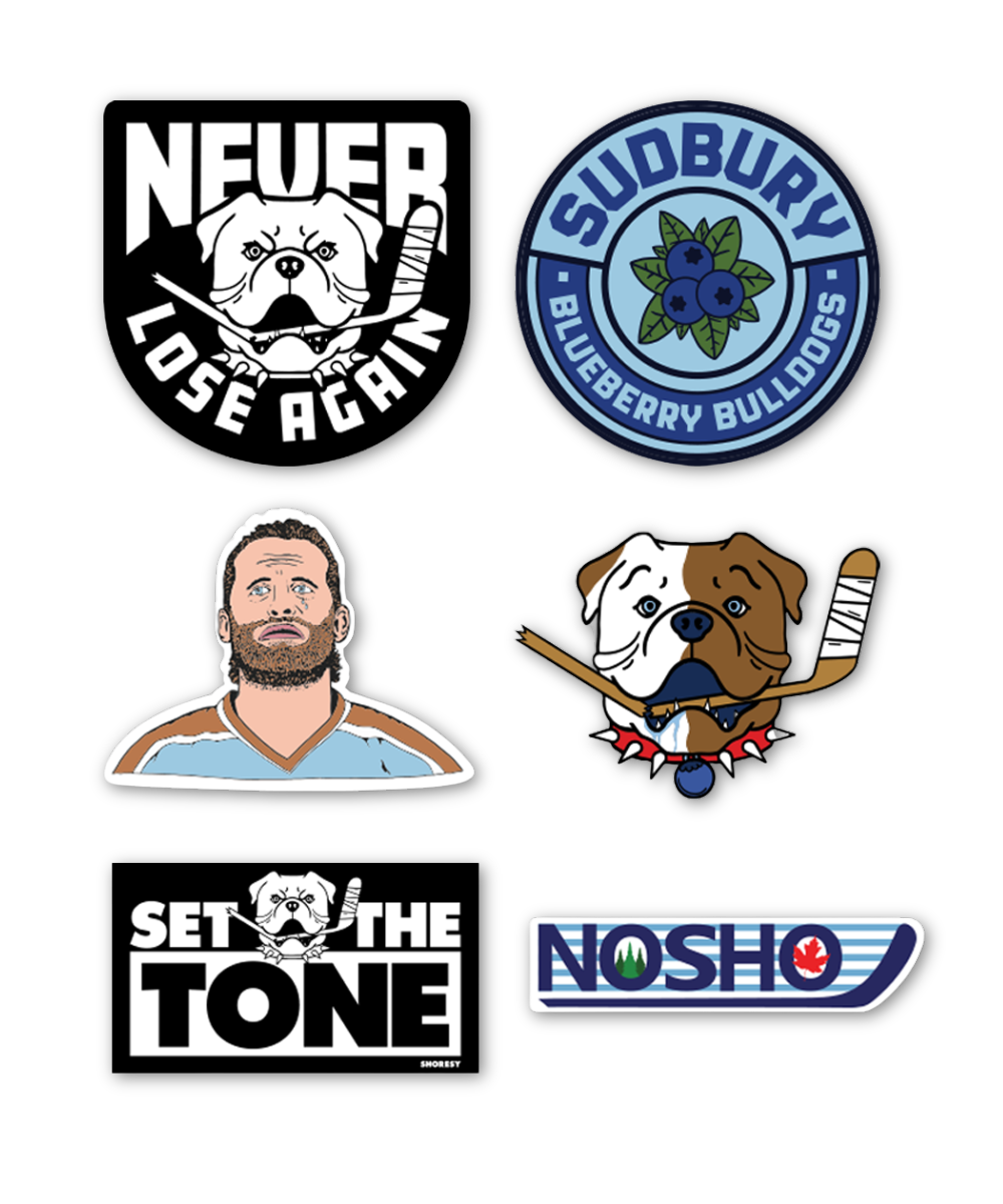 Shoresy Deluxe Sticker Pack