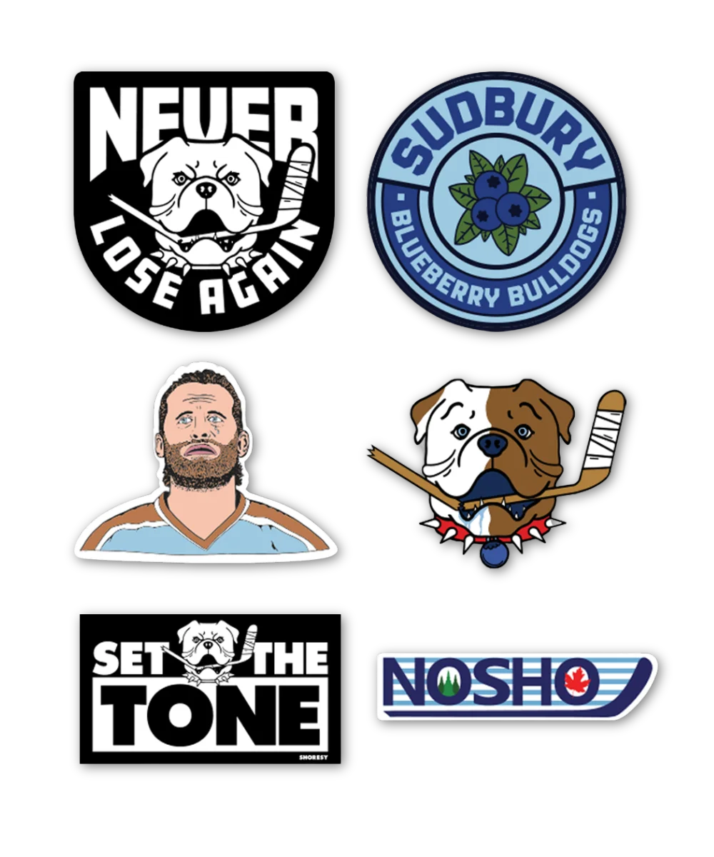 Shoresy Deluxe Sticker Pack