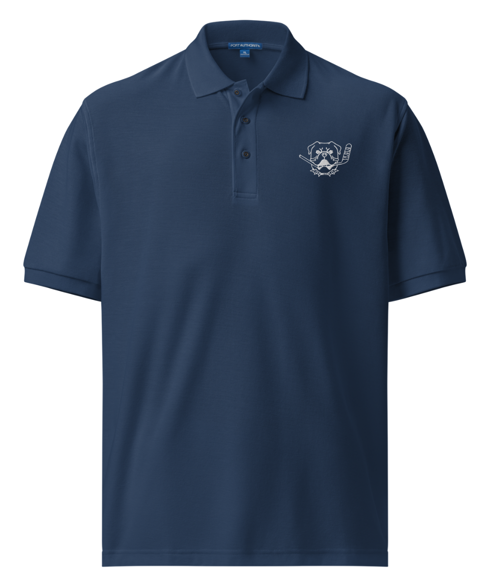 Shoresy CLASSIC Bulldog Embroidered Navy Polo