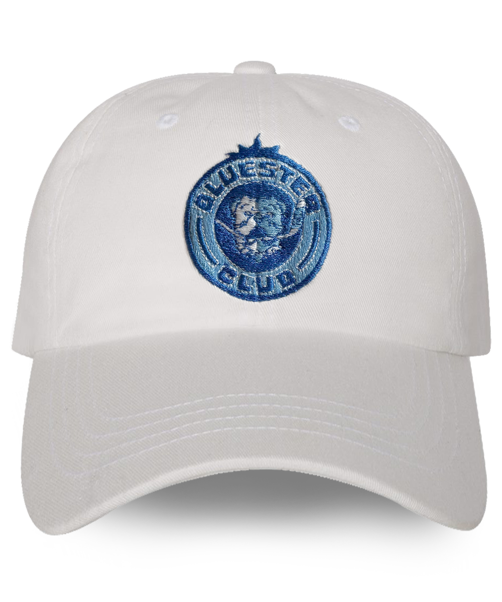 Bluester Dad Hat White