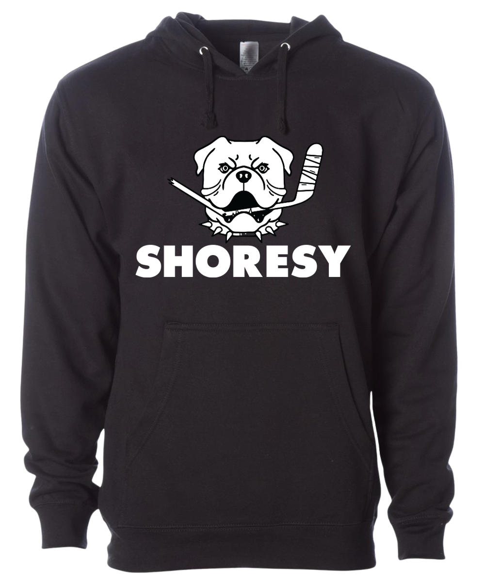 Shoresy Bulldogs Logo Black Hoody