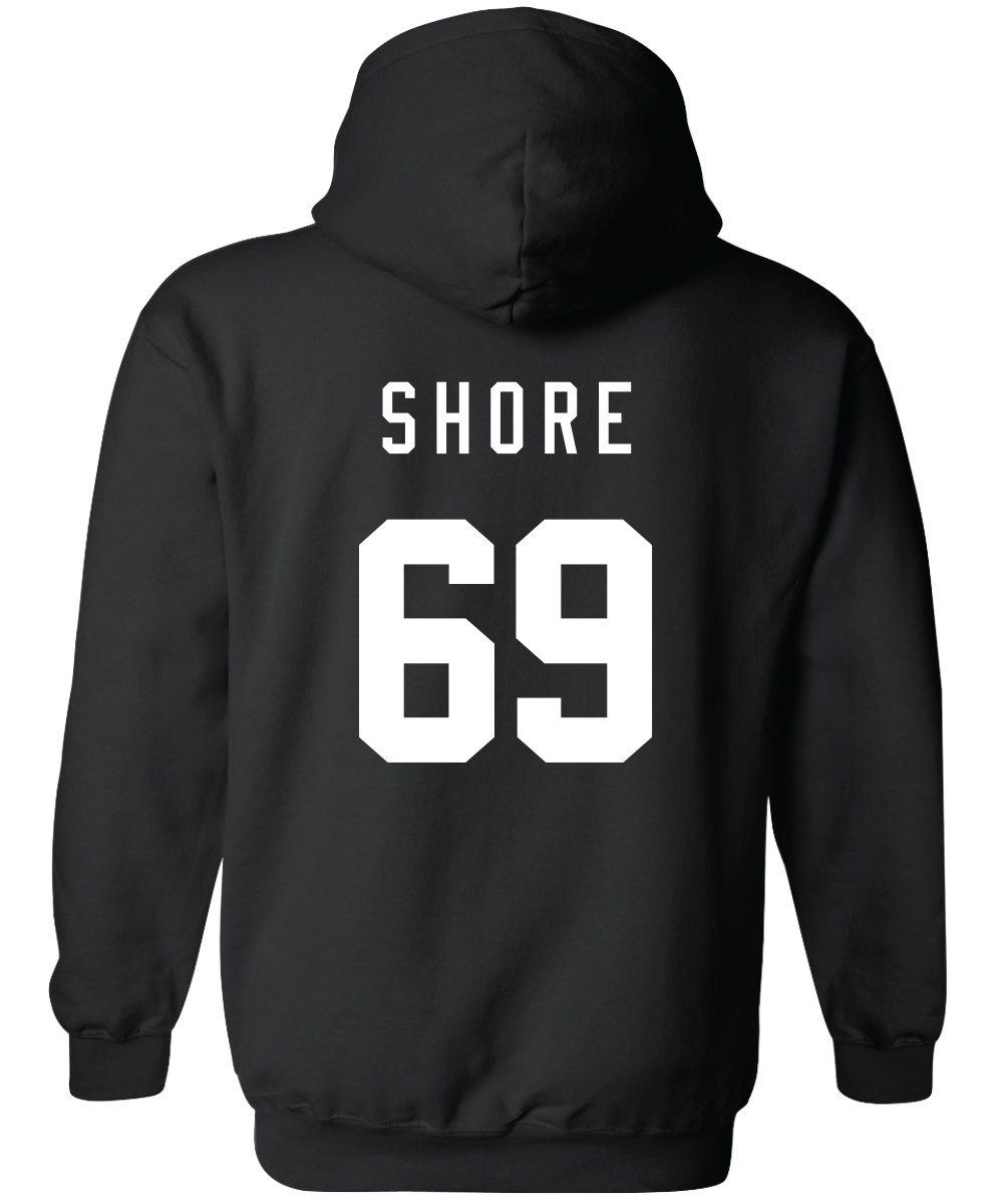 Shoresy Sudbury Bulldogs Jersey Hoody Black