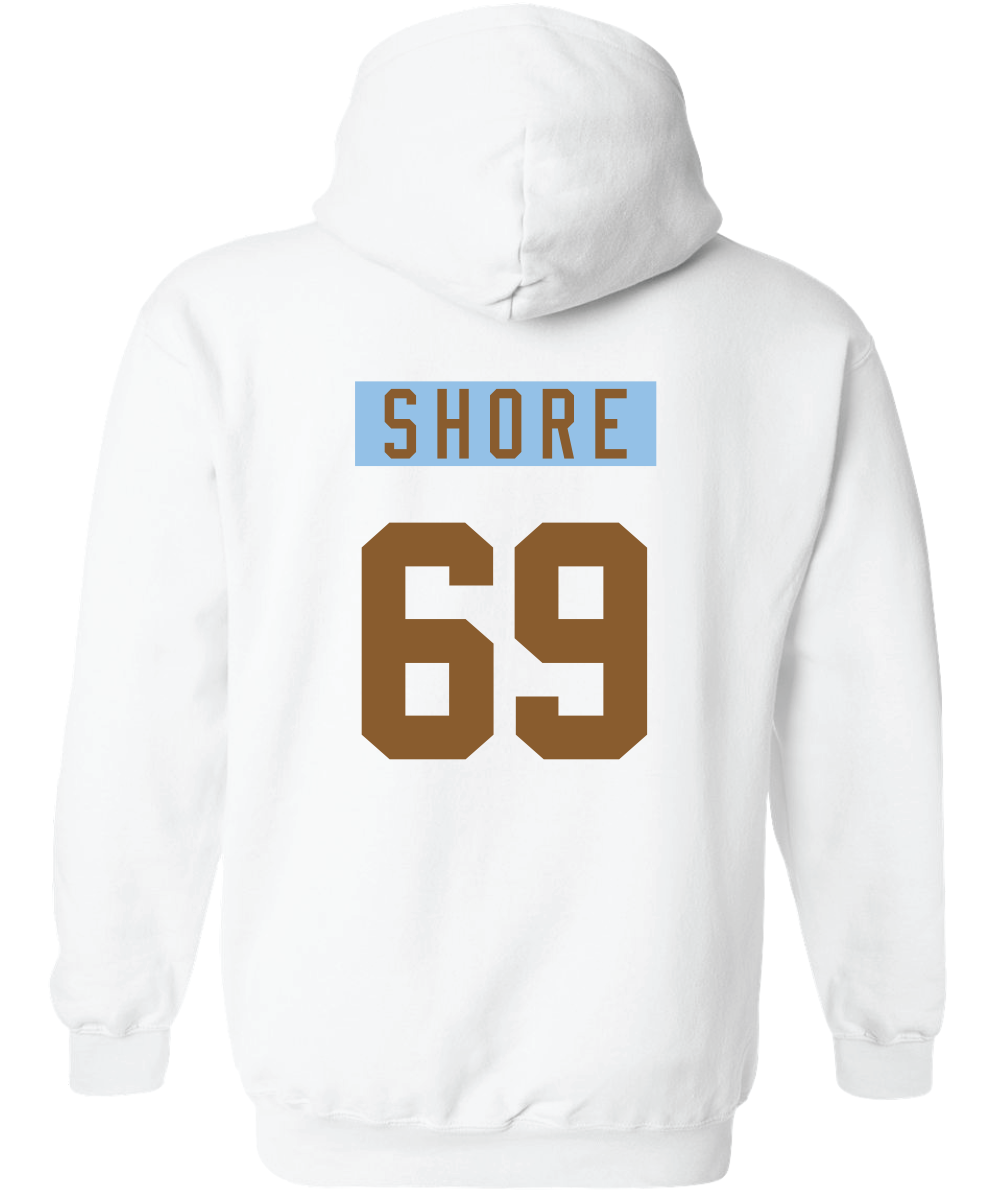 Shoresy Sudbury Bulldogs Jersey Hoody White