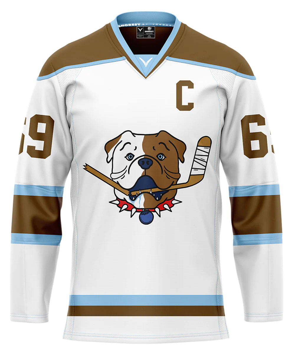 Shore 69 Sudbury Bulldogs Away Jersey