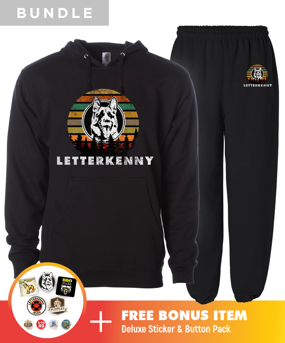 Letterkenny Retro Sweatsuit Bundle Gift with Purchase