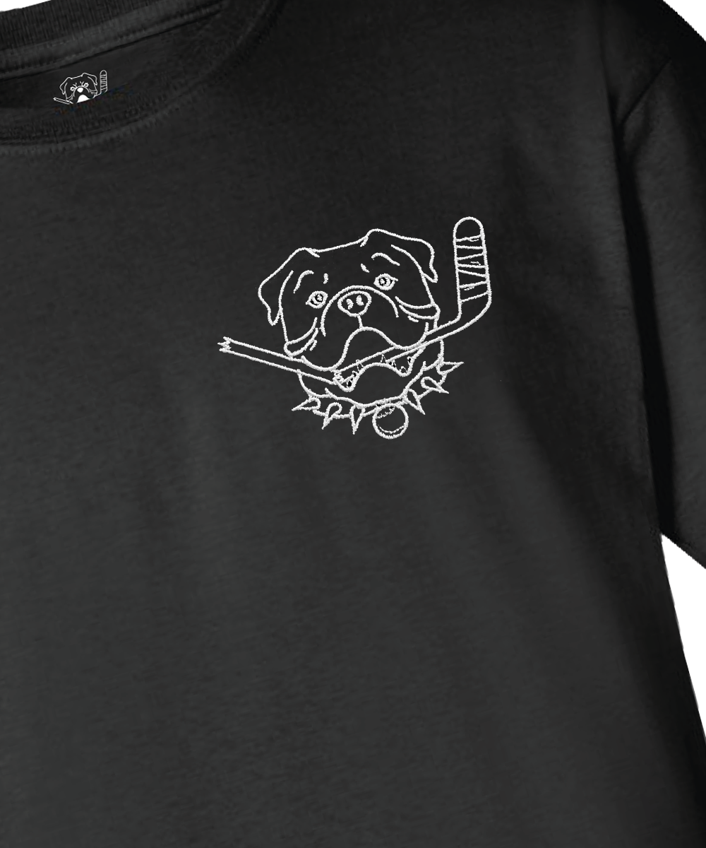 Shoresy Happy Bulldog Embroidered T-Shirt