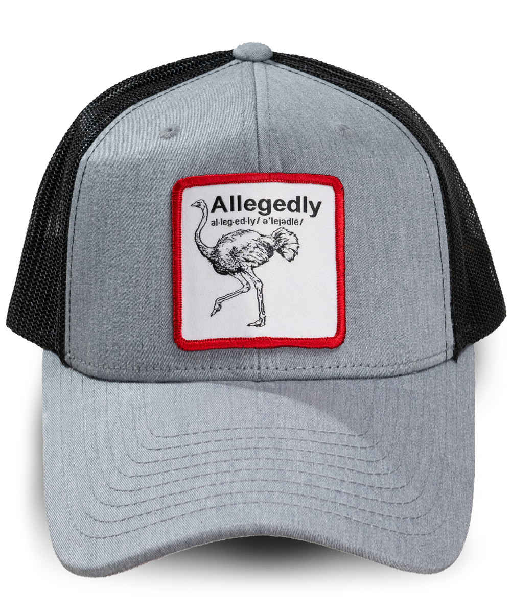 Allegedly Woven Patch Trucker Hat Letterkenny