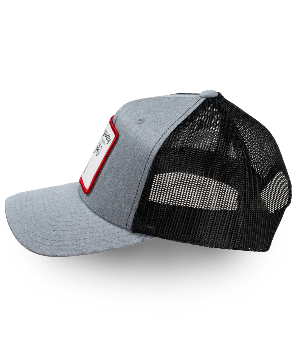 Allegedly Woven Patch Trucker Hat