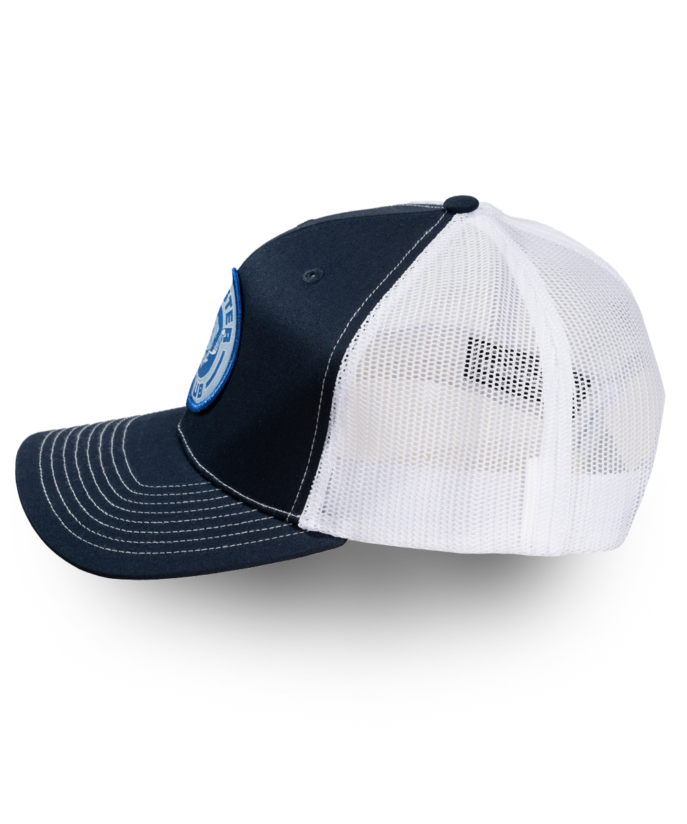 Bluester Woven Patch Trucker Hat