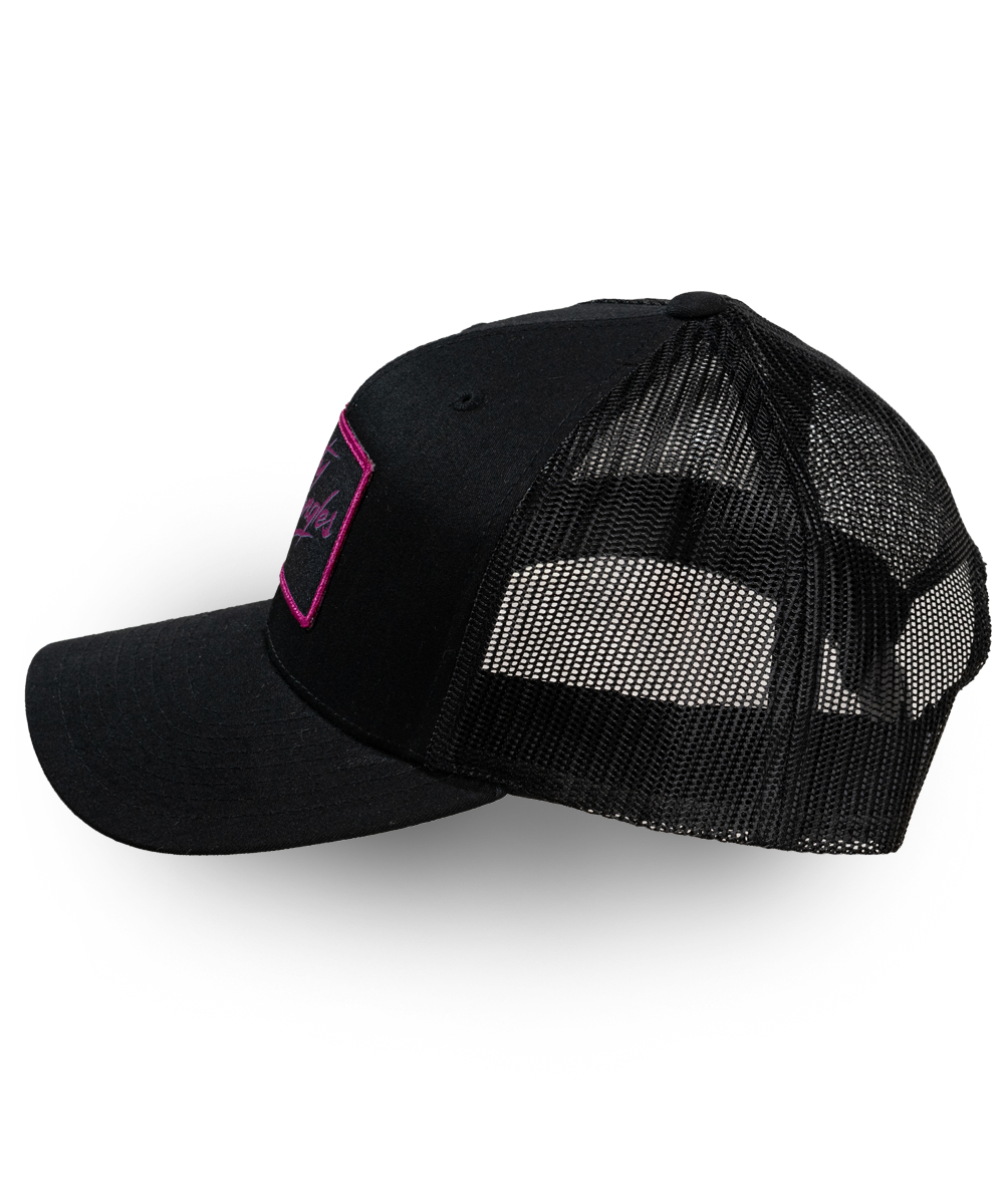 Dirty Dangles Woven Patch Trucker Hat
