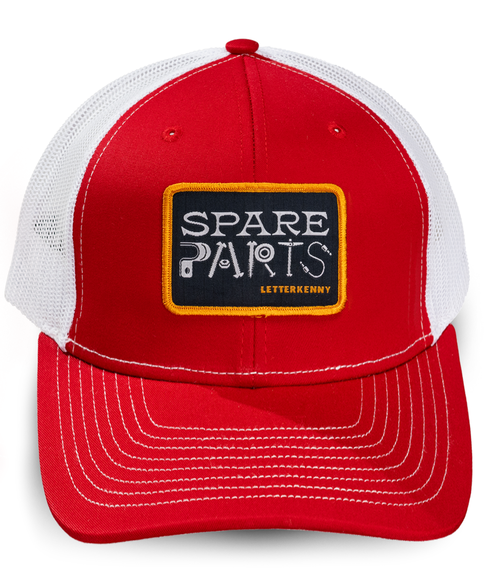Spare Parts Woven Patch Trucker Hat