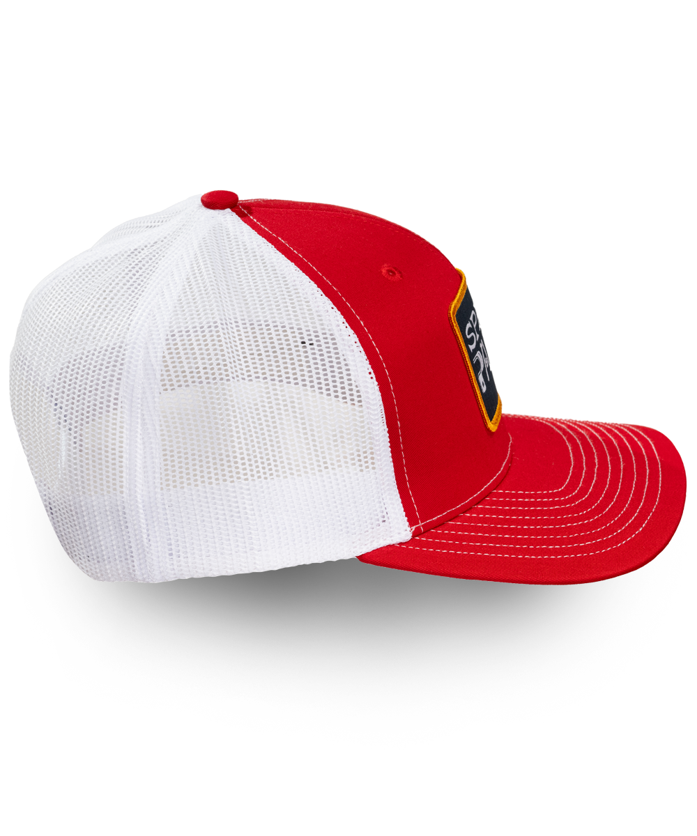 Spare Parts Woven Patch Trucker Hat
