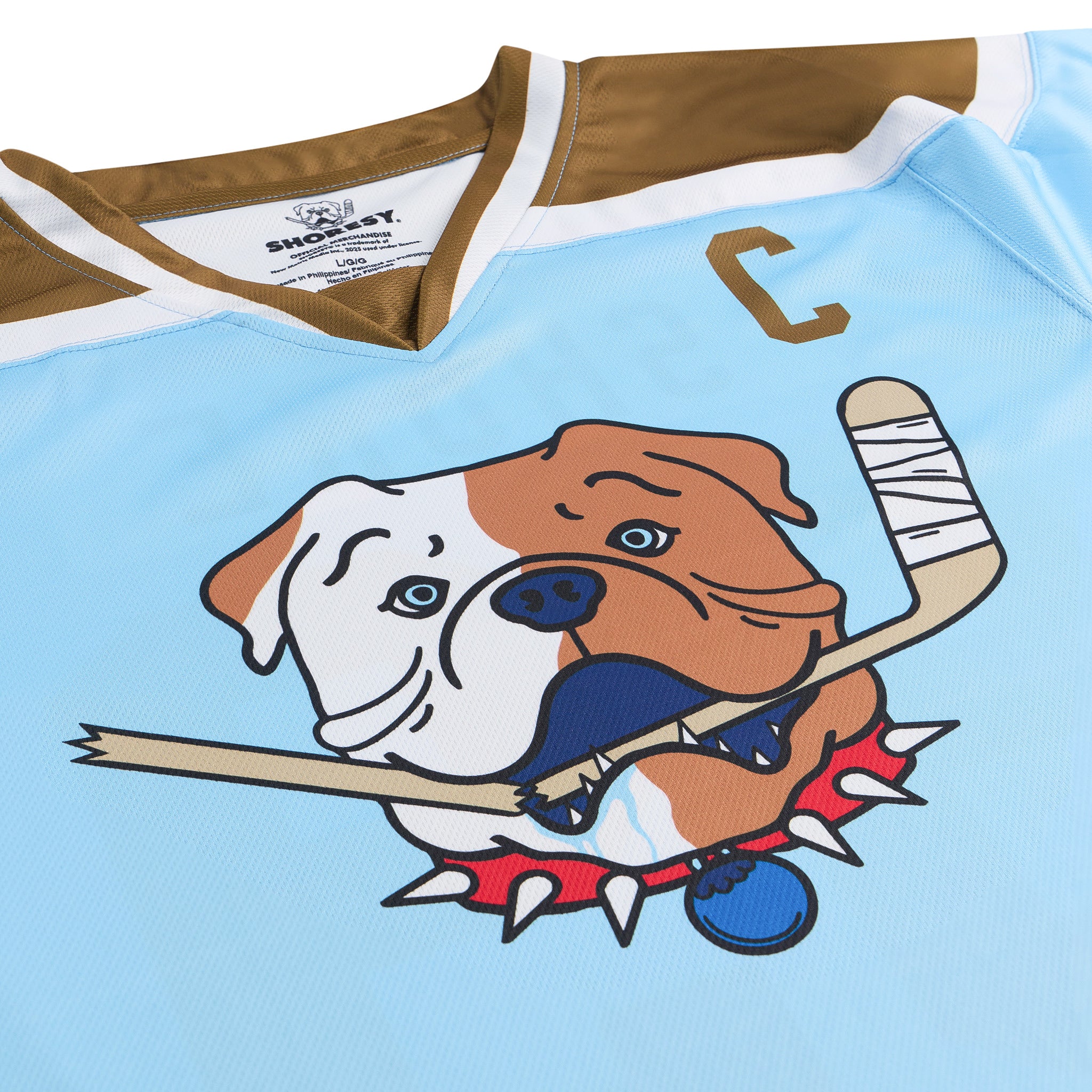 Official SHORESY Shore 69 Sudbury Blueberry Bulldogs FAN Jersey