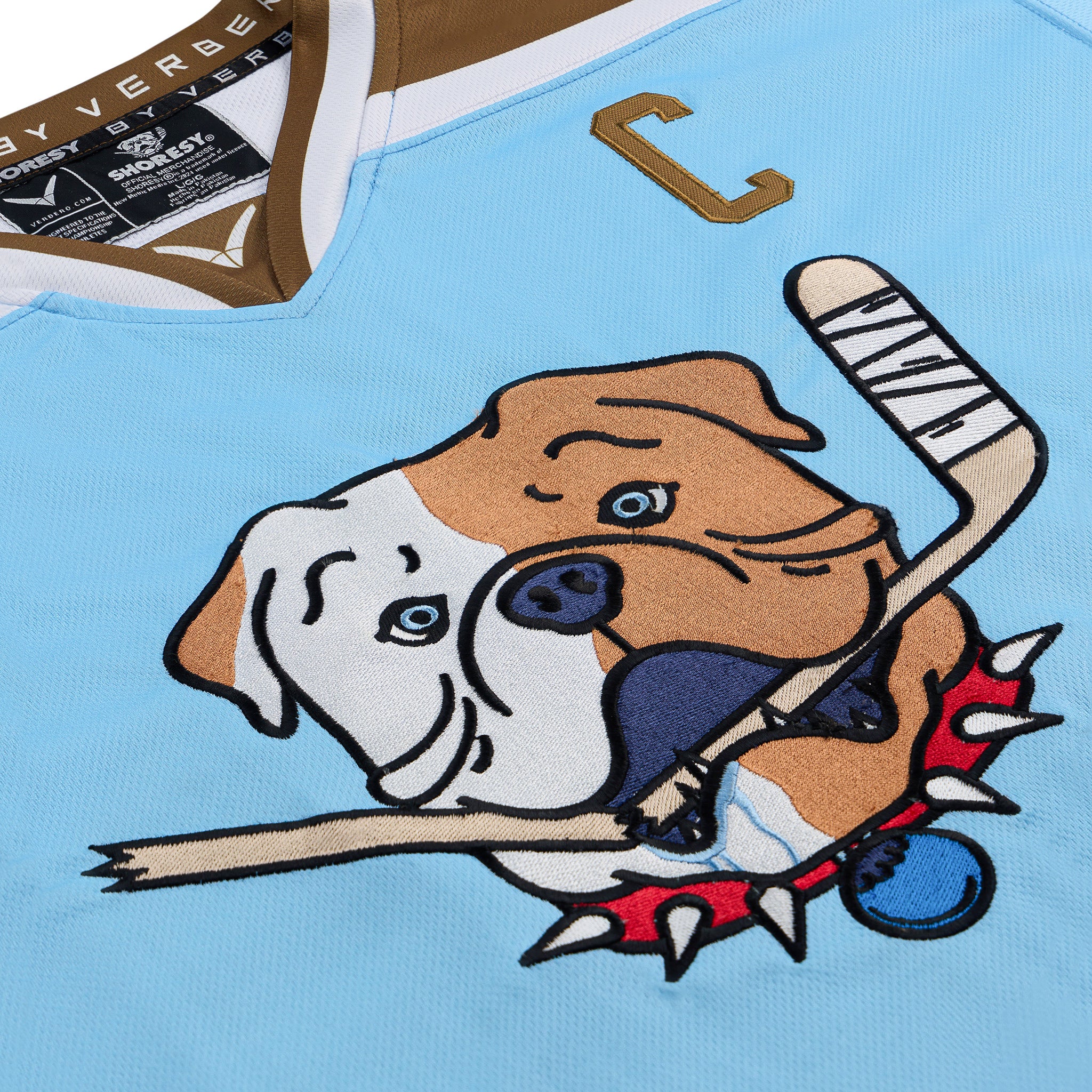 Official SHORESY Shore 69 Sudbury Blueberry Bulldogs PRO Jersey