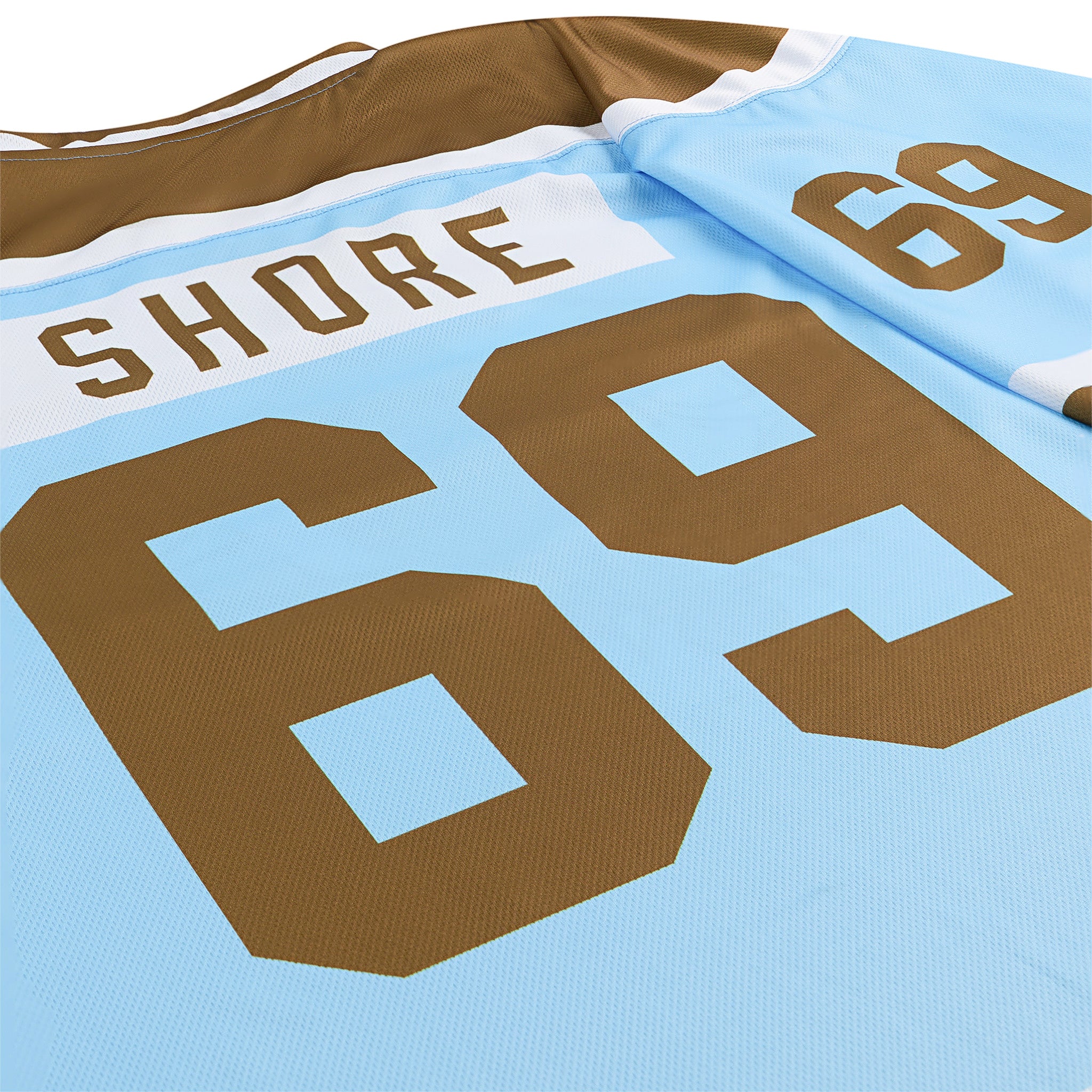 Official SHORESY Shore 69 Sudbury Blueberry Bulldogs FAN Jersey