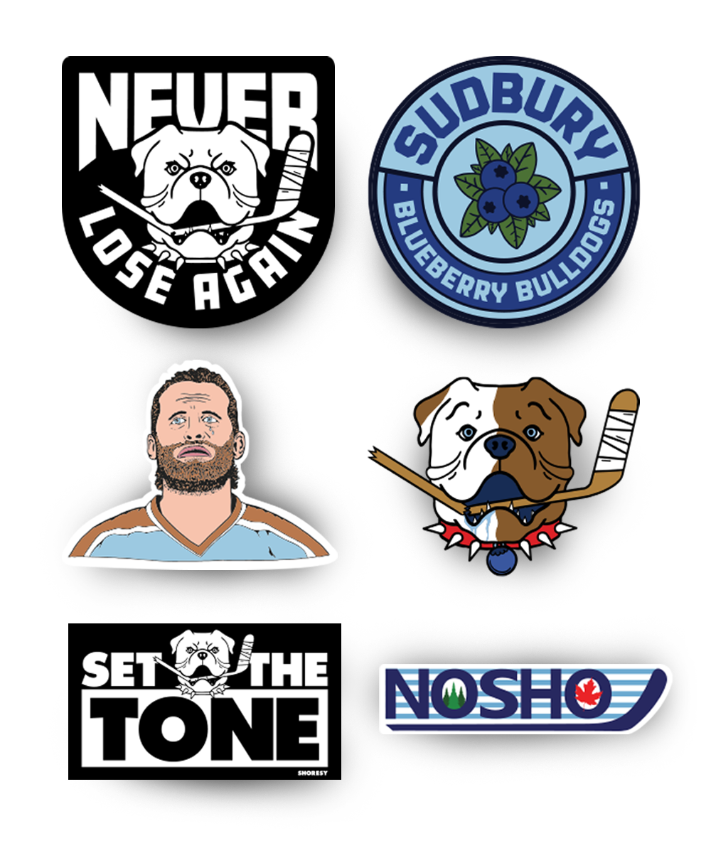Shoresy Deluxe Sticker Pack