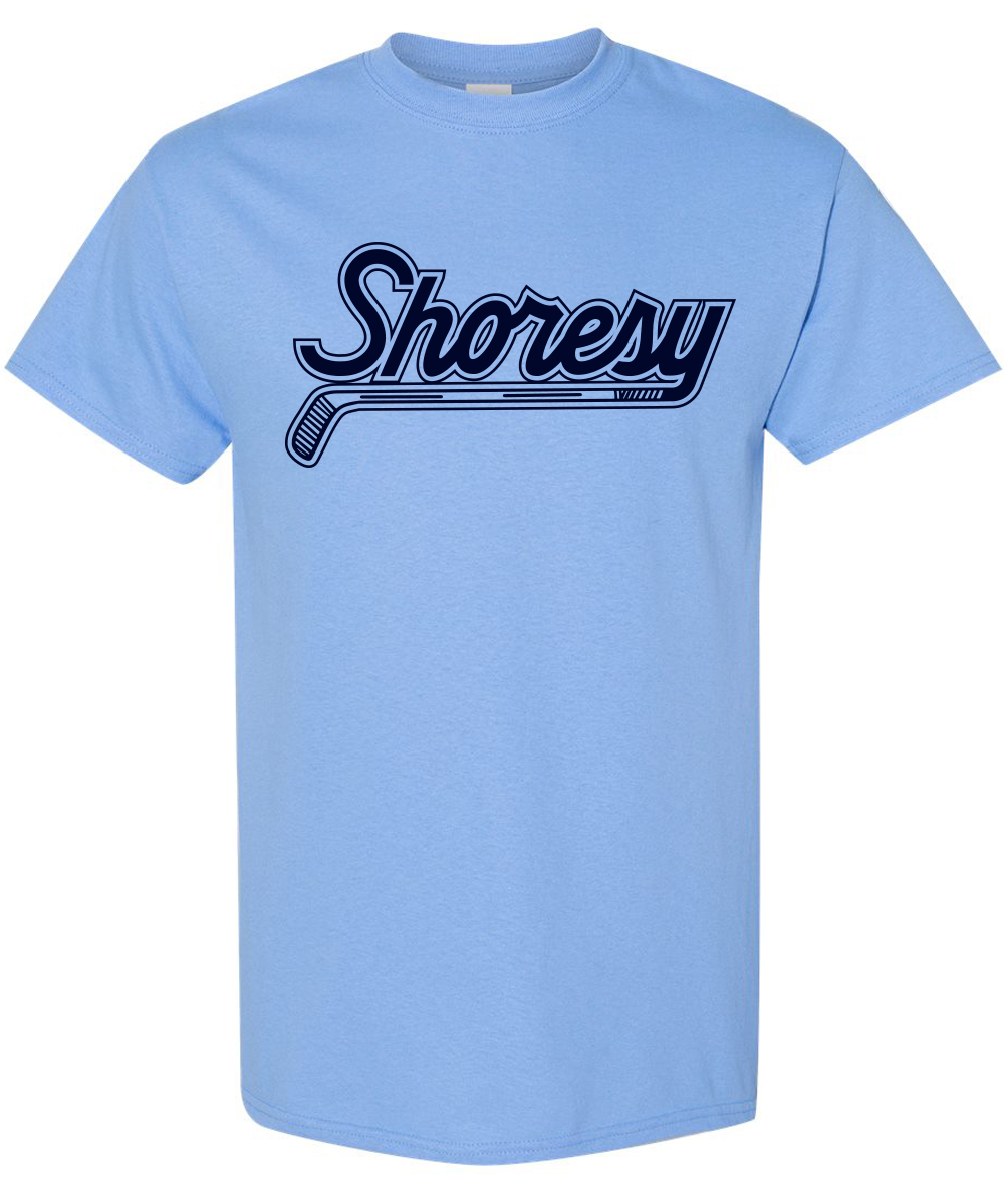 Shoresy Hockey Logo Blue T-Shirt