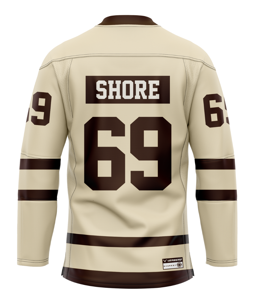 Official SHORESY VINTAGE Shore 69 Sudbury Bulldogs PRO Jersey