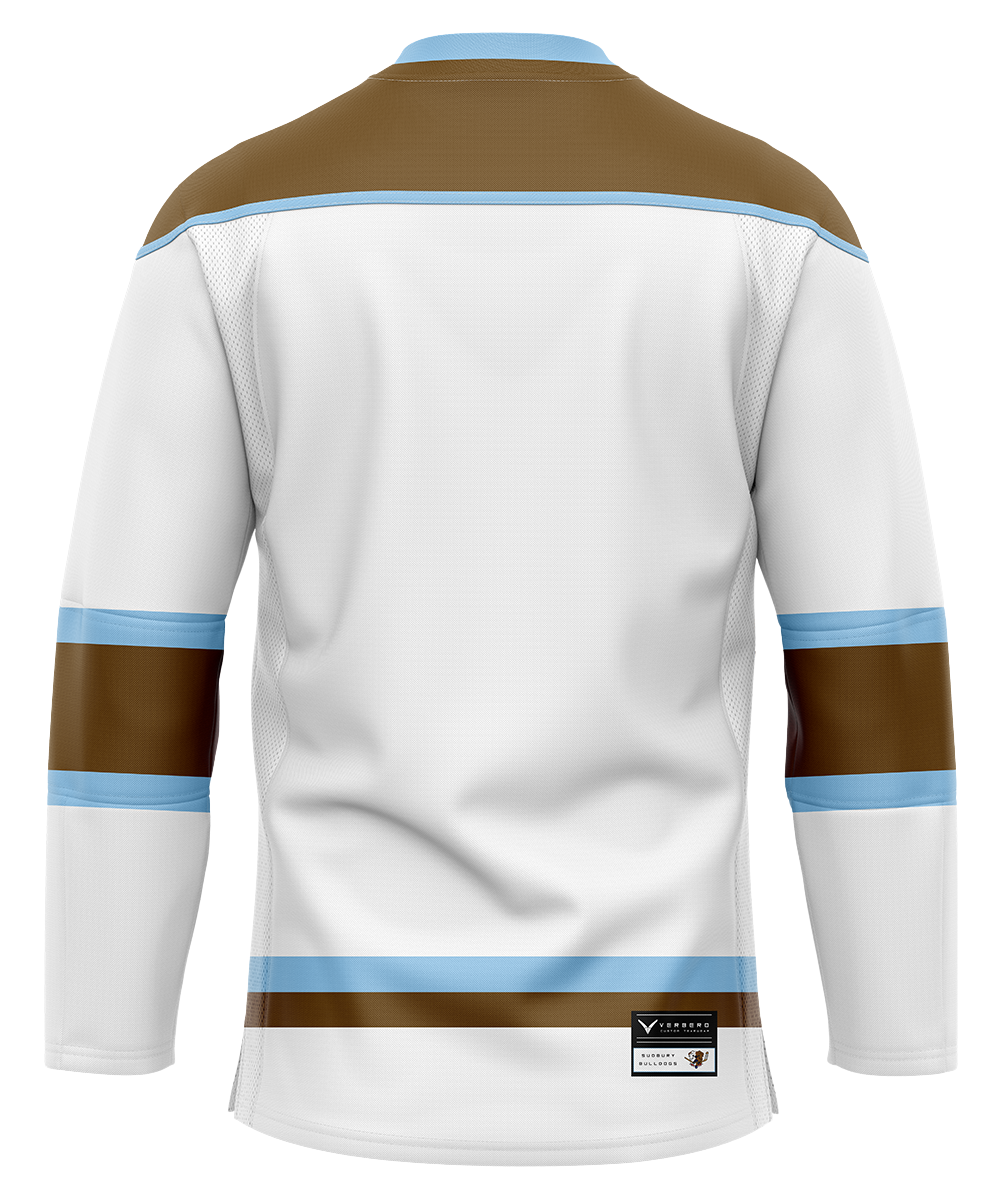 Official SHORESY Sudbury Blueberry Bulldogs PRO Jersey AWAY