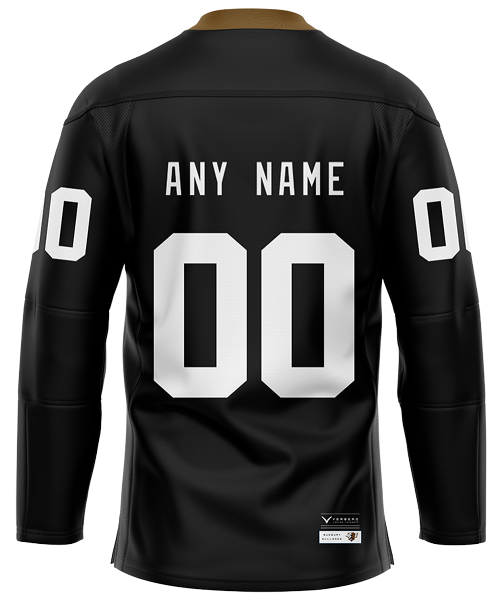 Official SHORESY PERSONALIZED Sudbury Blueberry Bulldogs PRO Jersey ALTERNATE