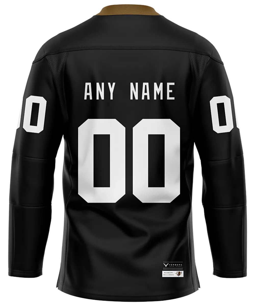Official SHORESY PERSONALIZED Sudbury Blueberry Bulldogs PRO Jersey ALTERNATE