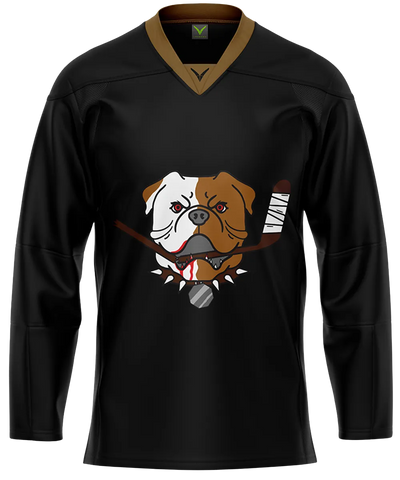 Official SHORESY Sudbury Blueberry Bulldogs PRO Jersey ALTERNATE