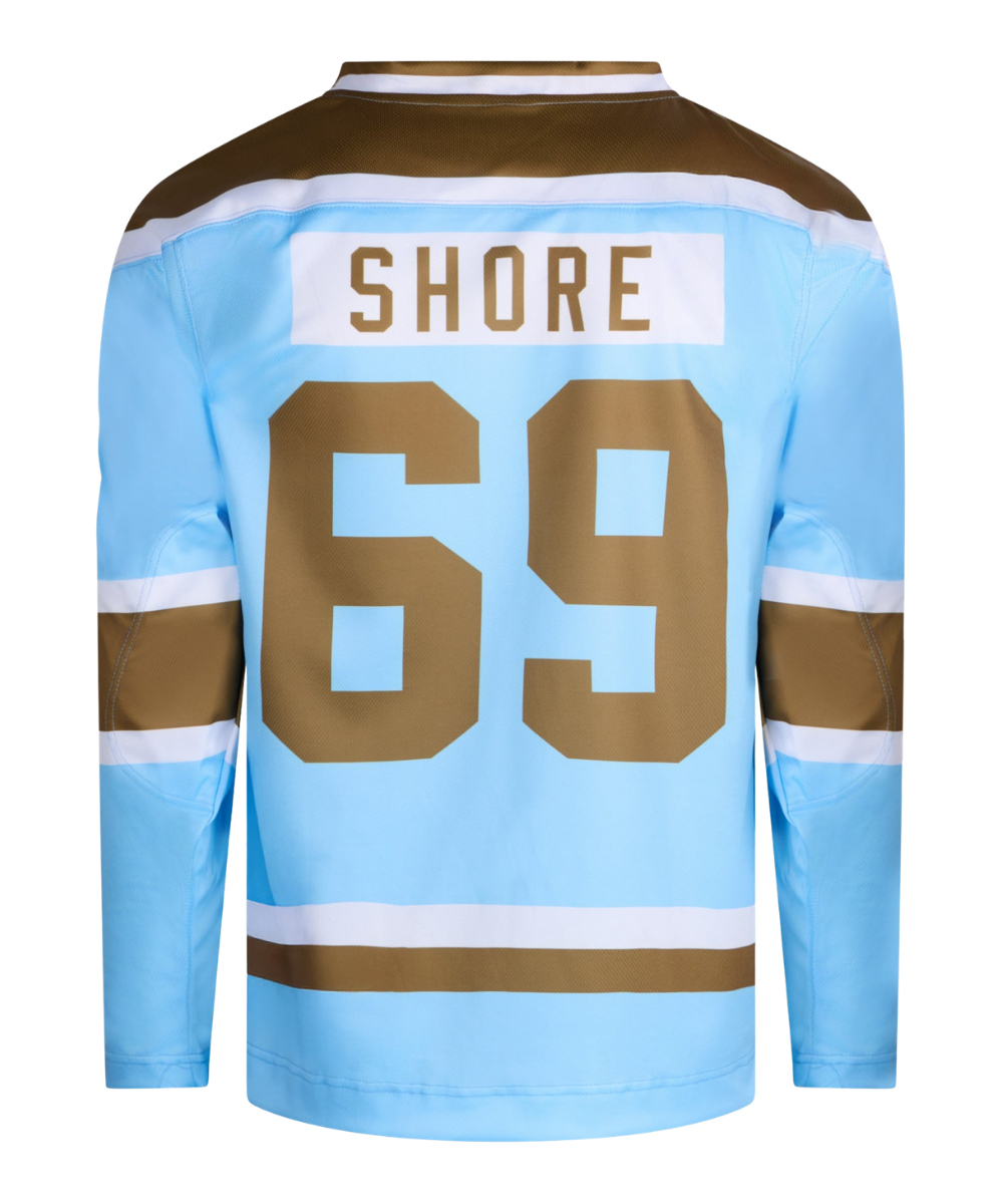 Official SHORESY Shore 69 Sudbury Blueberry Bulldogs FAN Jersey