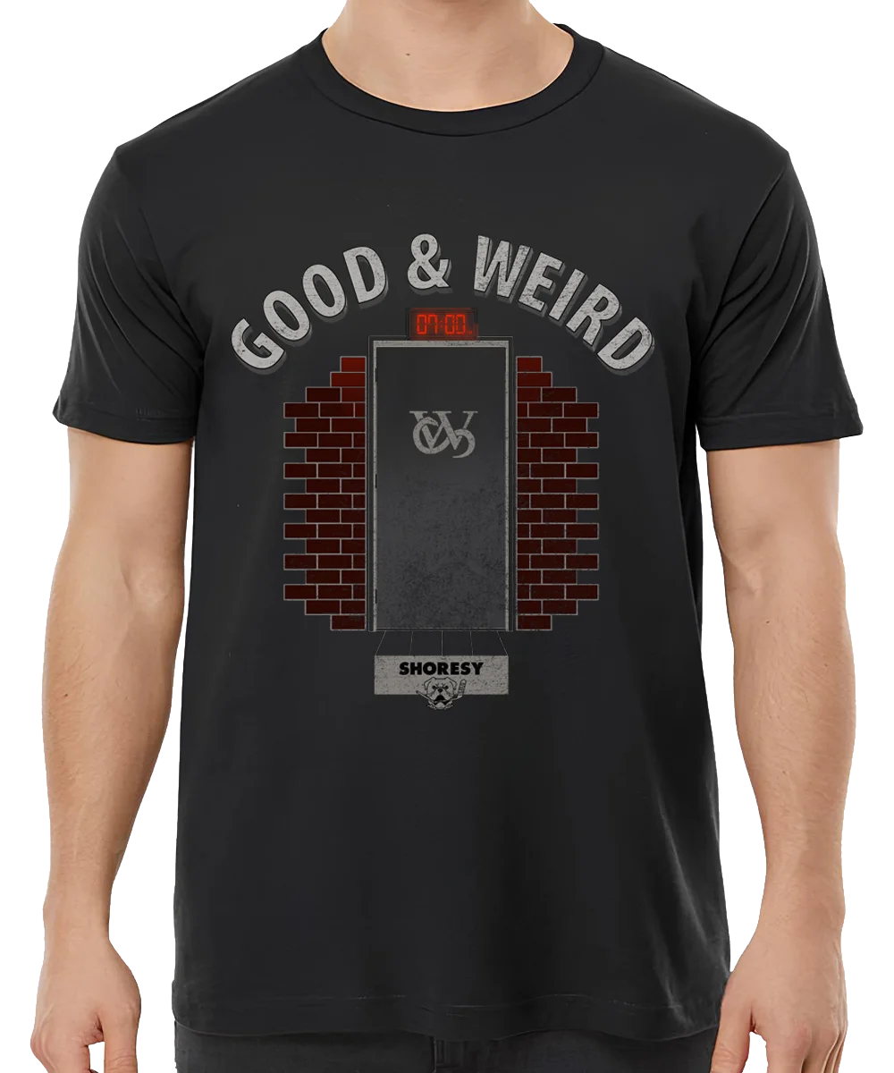 Good and Weird Club Door T-shirt