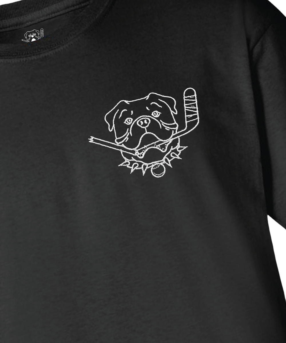 Shoresy Happy Bulldog Embroidered T-Shirt