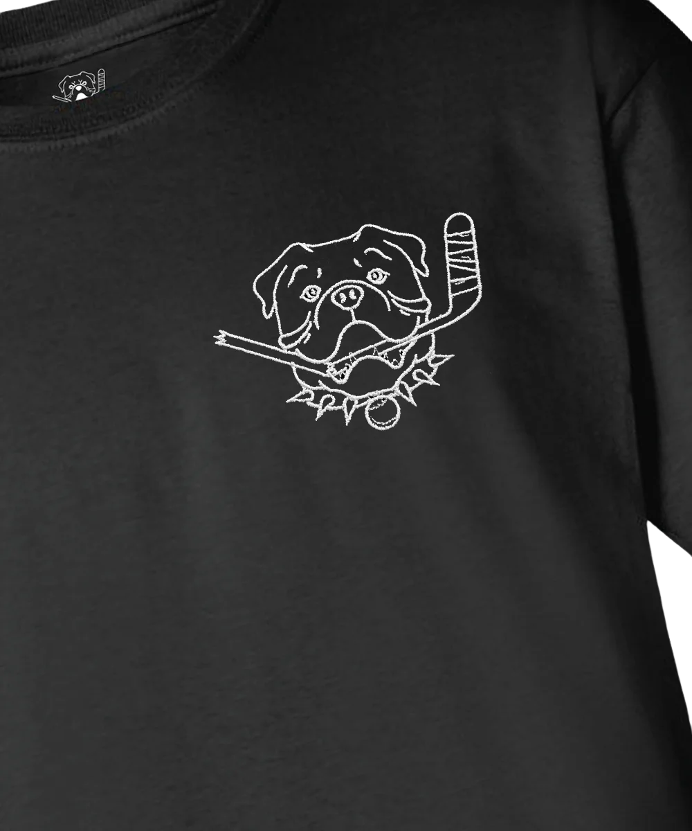 Shoresy Happy Bulldog Embroidered T-Shirt