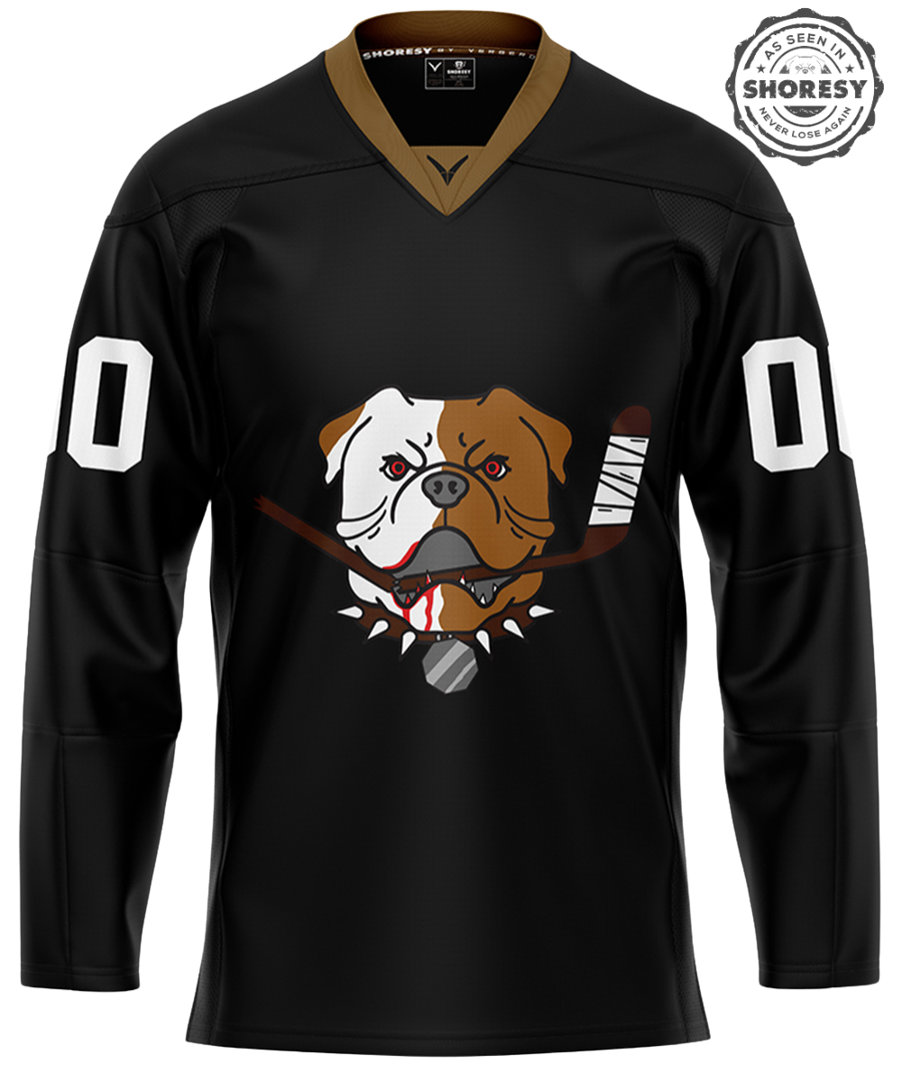 Official SHORESY PERSONALIZED Sudbury Blueberry Bulldogs PRO Jersey ALTERNATE