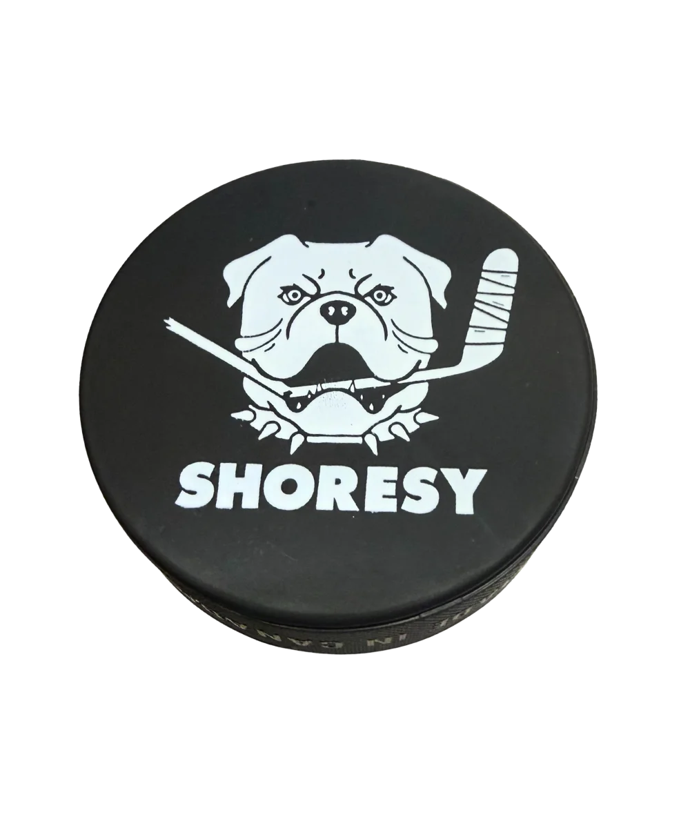 Shoresy OFFICIAL Logo Hockey Puck