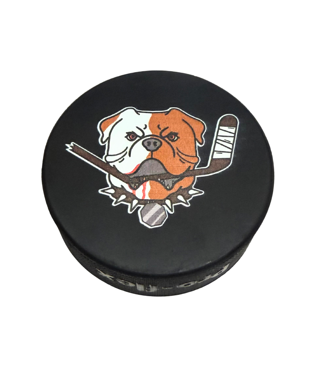 Shoresy OFFICIAL Sudbury Bulldog Hockey Puck