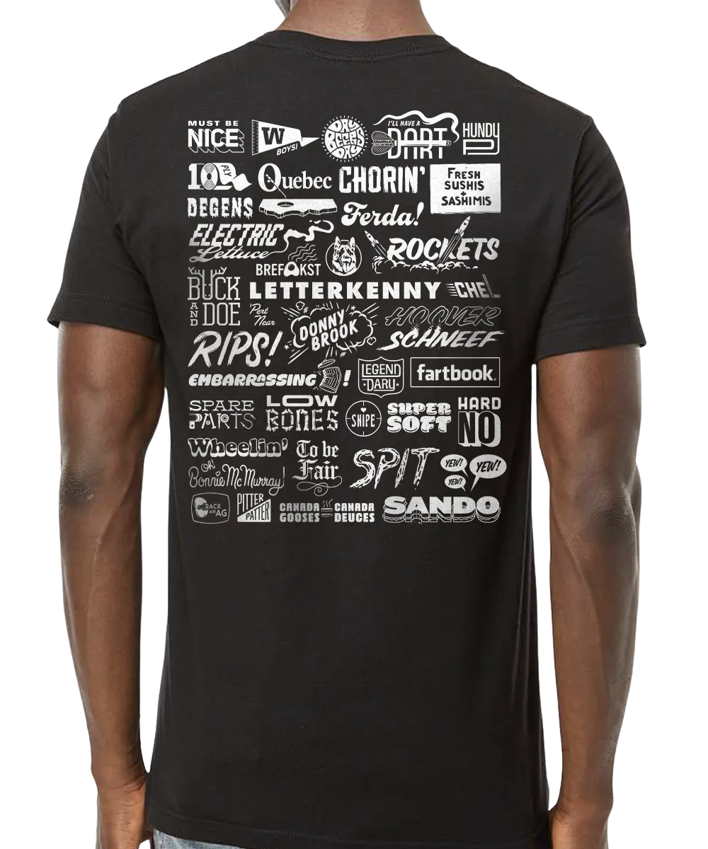 Letterkenny Slogans T-Shirt