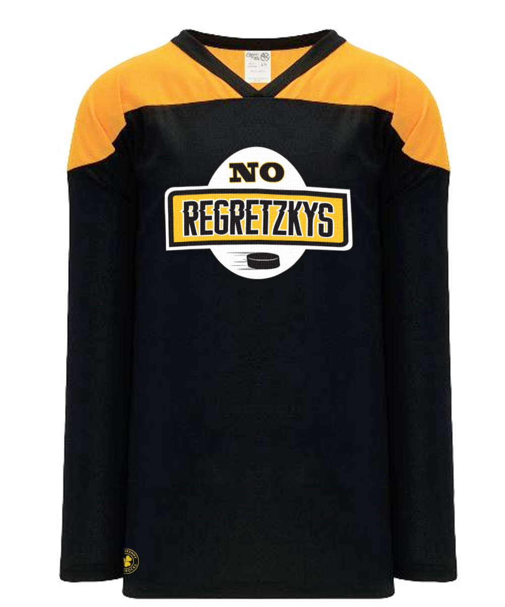 No Regretzkys PERSONALIZED Screenprinted Hockey Jersey