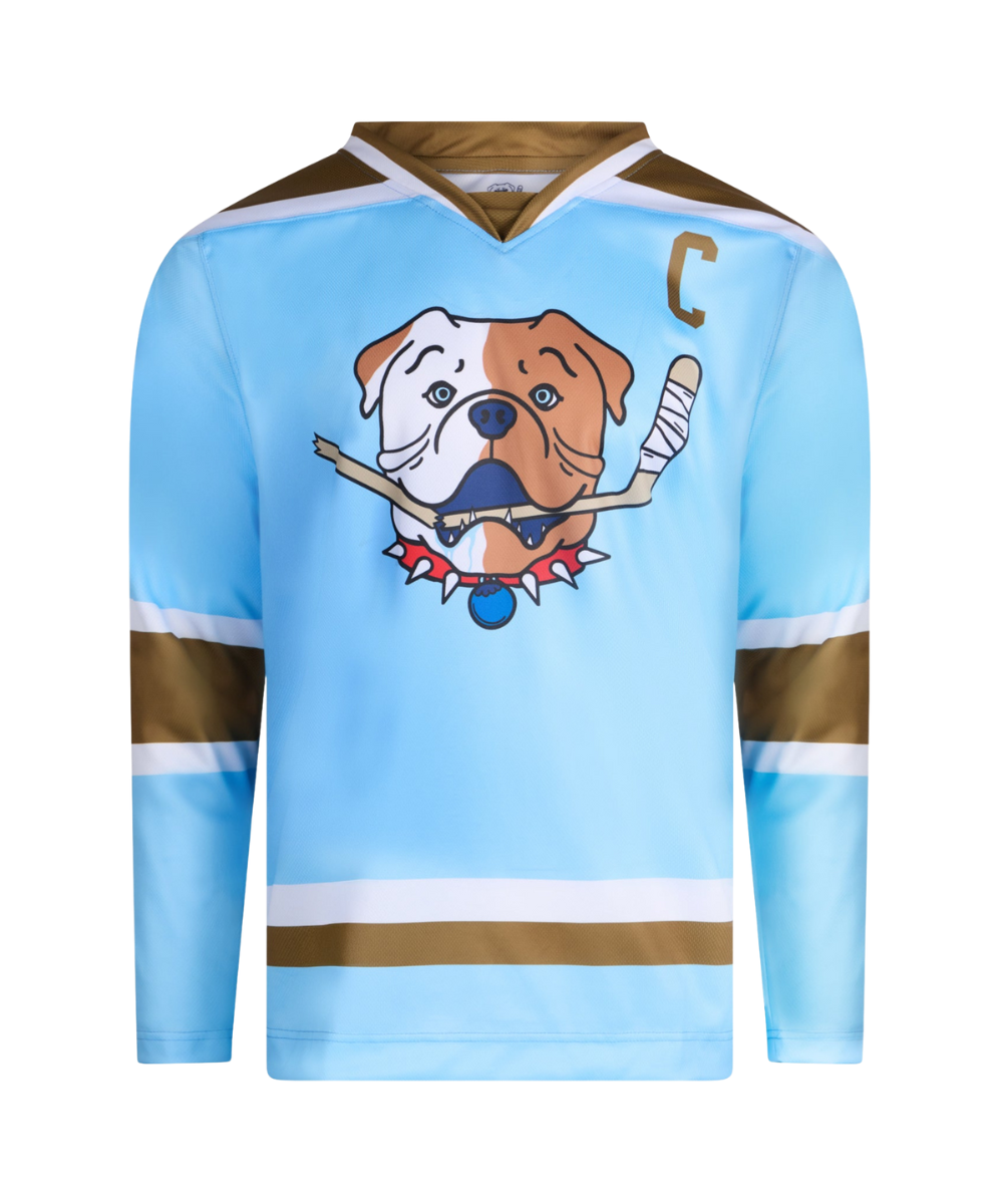 Official SHORESY Shore 69 Sudbury Blueberry Bulldogs FAN Jersey