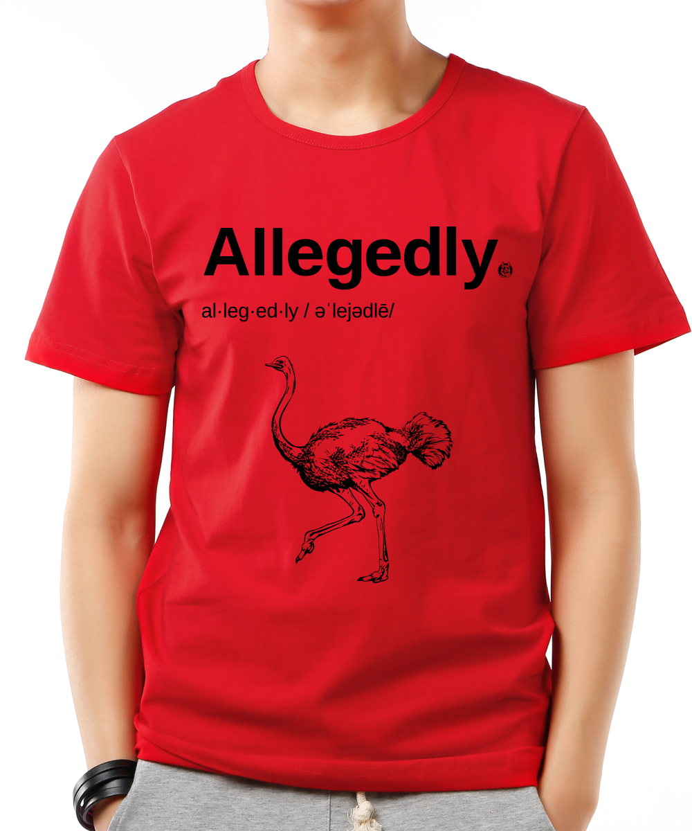 Allegedly T-Shirt Red