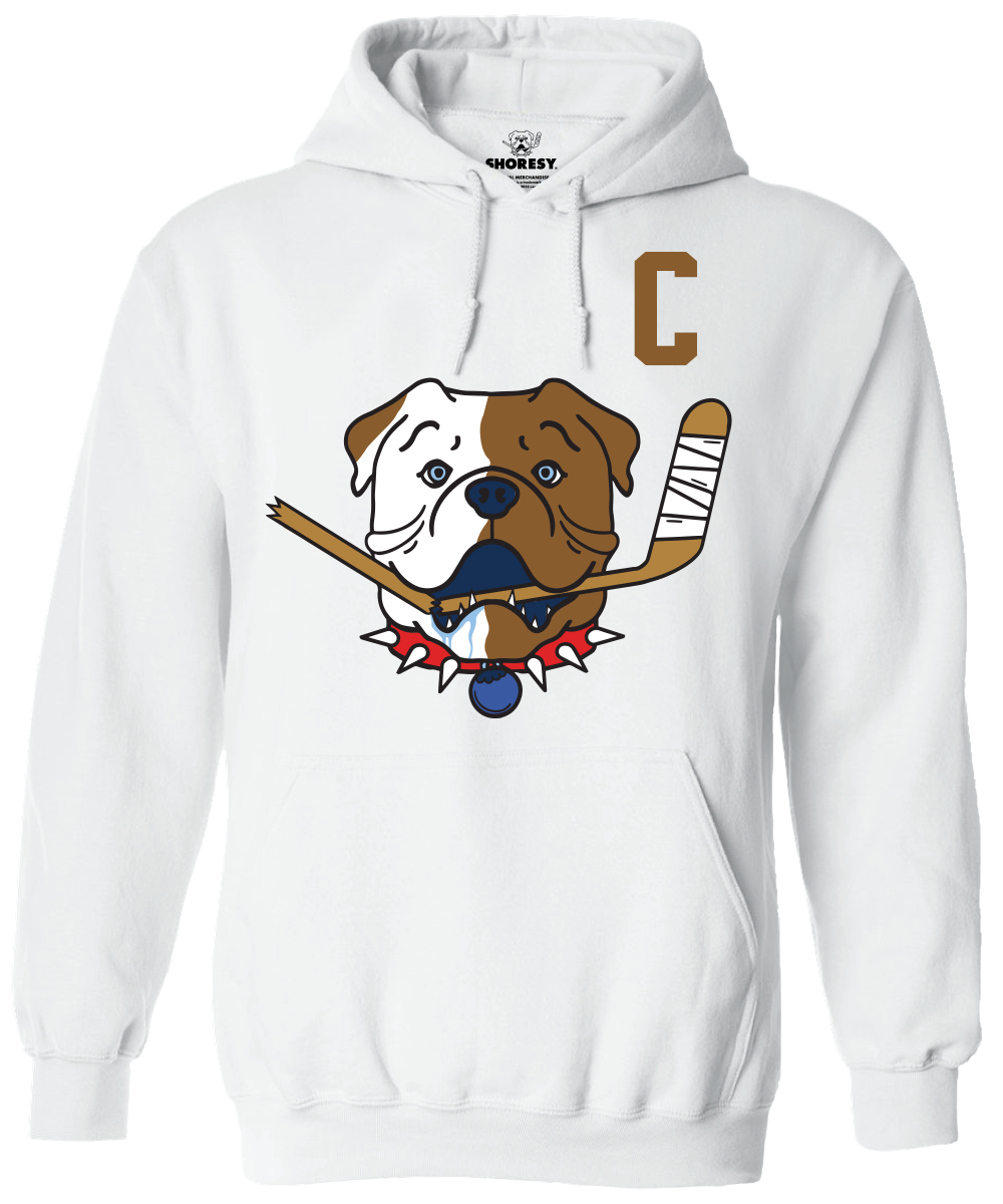 Shoresy Sudbury Bulldogs Jersey Hoody White