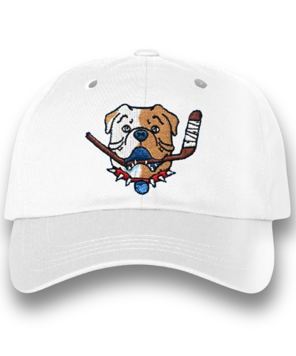 Shoresy Blueberry Bulldogs White Dad Hat