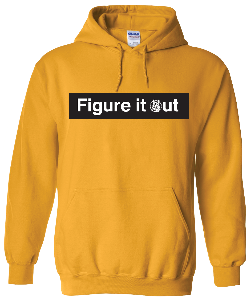 Figure it Out Hoody Gold