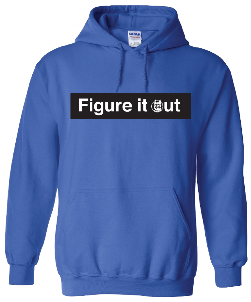 Figure it Out Hoody Royal Blue