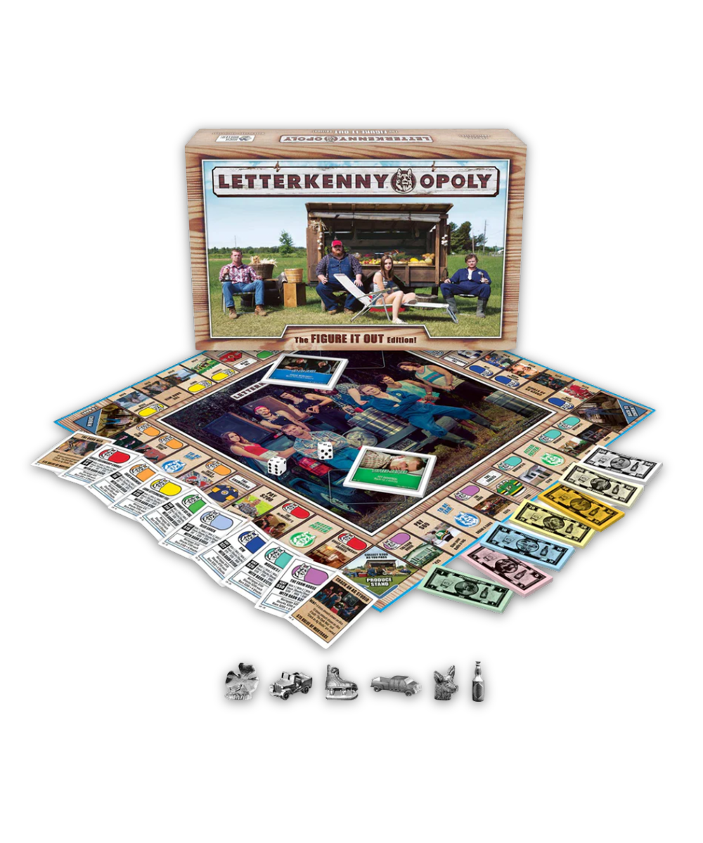 Letterkenny Opoly Board Game