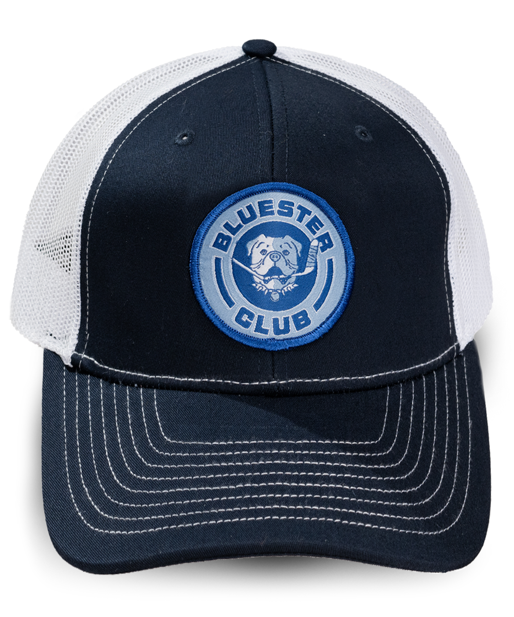 Bluester Woven Patch Trucker Hat