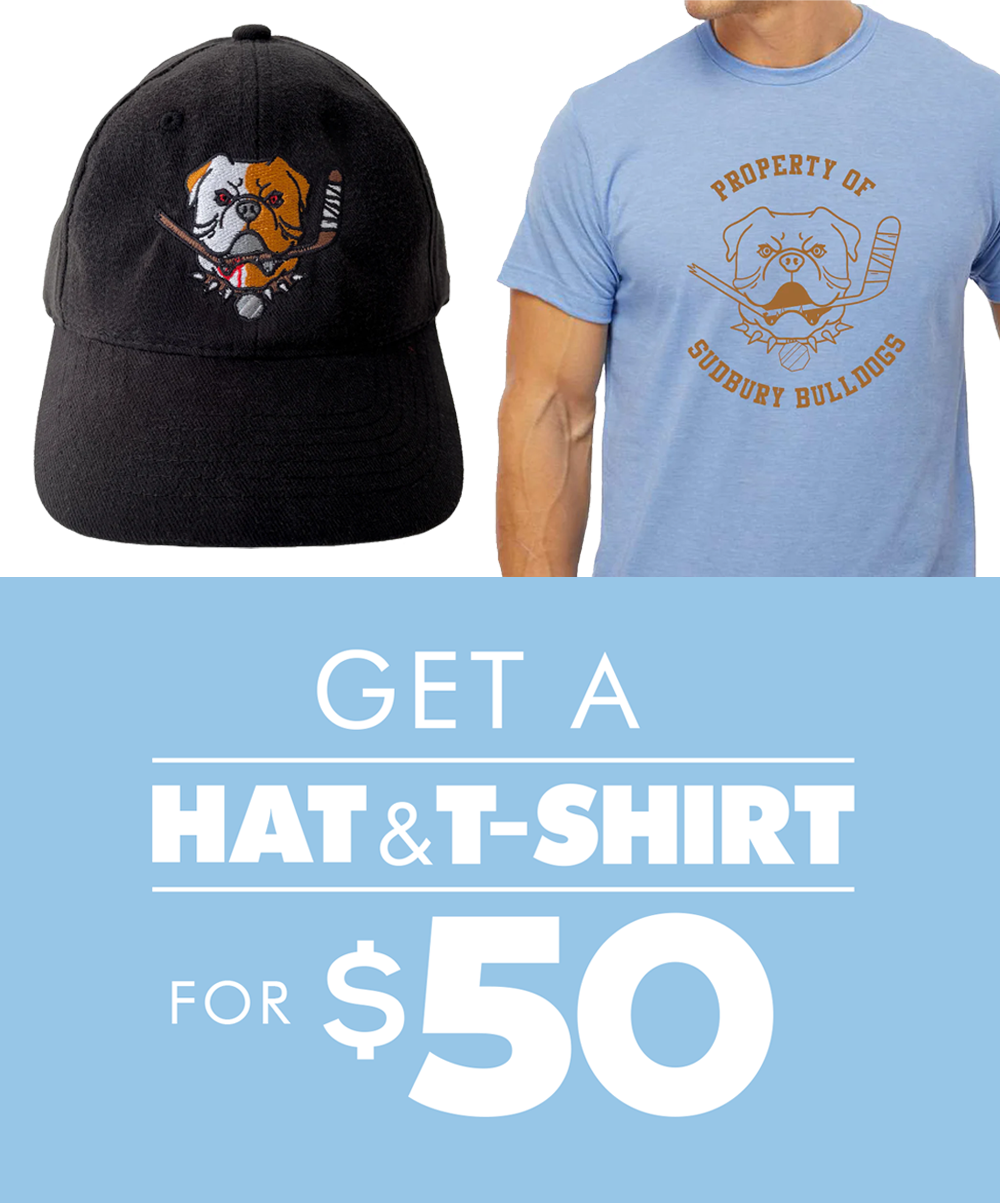 Property of Sudbury Bulldogs Heather Grey TShirt