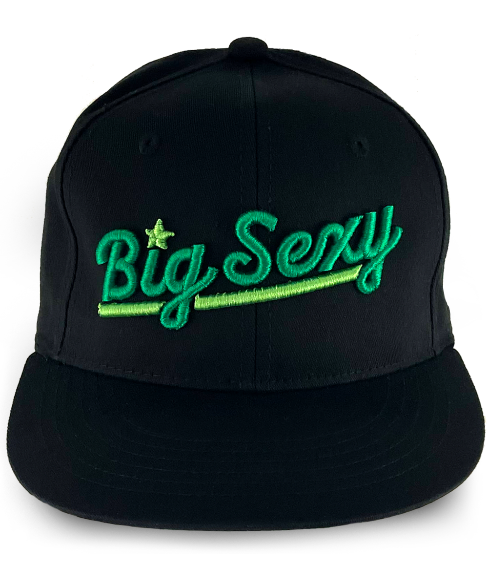 Shoresy Big Sexy Black Flat Brim Hat