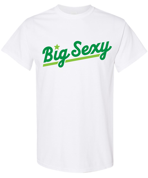 Big Sexy White T-Shirt | Shoresy Official Store XXL / White Big Sexy White T-Shirt | Shoresy Official Store XXL / White