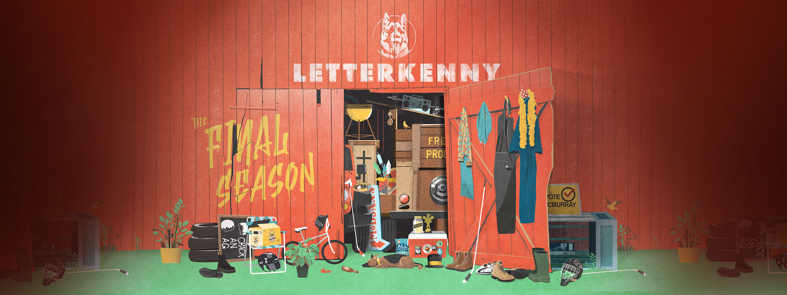 How to watch 2025 letterkenny season 3