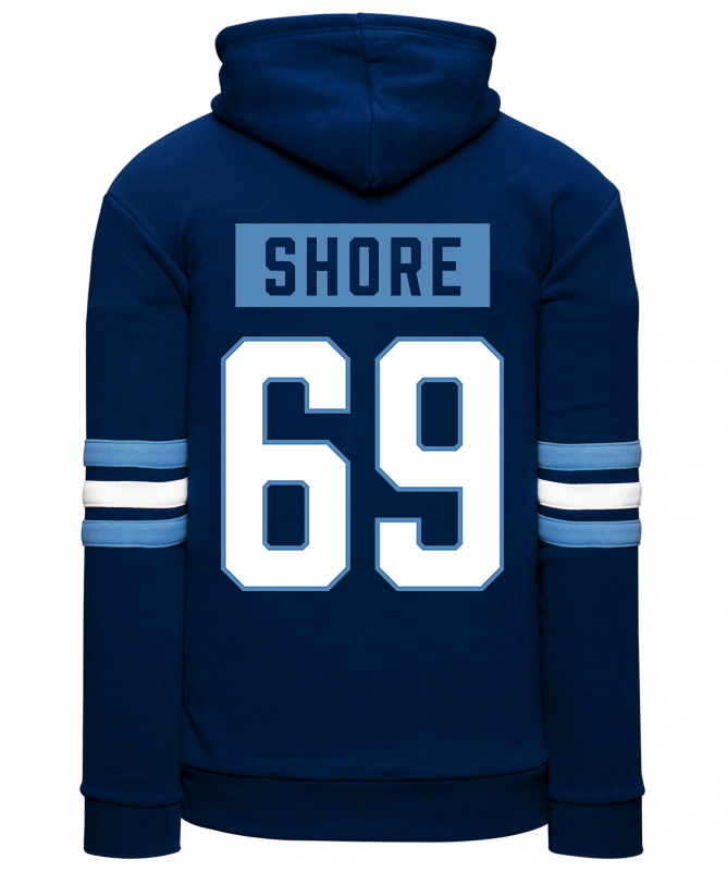 Shoresy Blue Logo Hoody