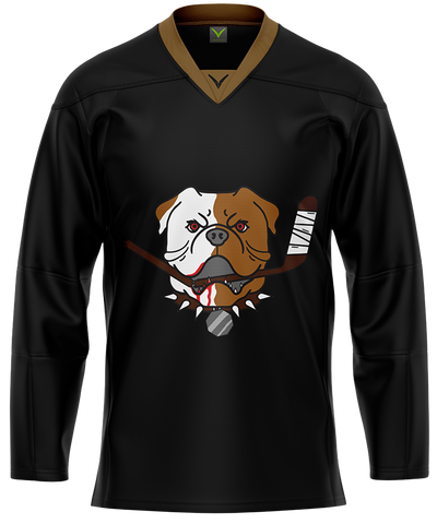Official SHORESY Sudbury Blueberry Bulldogs PRO Jersey ALTERNATE