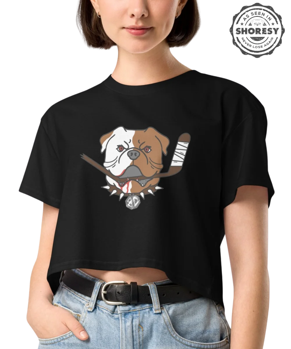 Shoresy Sudbury Bulldogs Ladies Crop Top